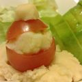 TomoDog's cooksnap of when they made トマトでサンタクロース.