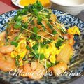 ManuYs's cooksnap of when they made ✿春雨とキムチの卵炒め✿.