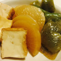 makosaka's cooksnap of when they made 大根こんにゃく厚揚げの煮物.