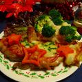 おらんでう～たん's cooksnap of when they made クリスマスに☆ピザ風グリルチキン.