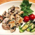 caruga's cooksnap of when they made 手軽なイタリアン♪豚ロースの香草焼き.