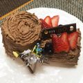 ざきすけ's cooksnap of when they made 簡単！クリスマスにブッシュドノエル.