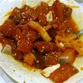 Miu1116's cooksnap of when they made イナダのユッケ丼.
