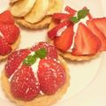 mim3's cooksnap of when they made 簡単♪キャラメル風味の❀ミニ苺タルト❀.