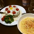 yunaomint's cooksnap of when they made クリスマスツリー☆ポテトサラダ.