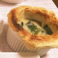 ちぴmnt's cooksnap of when they made クリスマスにも鮭とほうれん草のポットパイ.