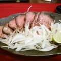 らどりん's cooksnap of when they made 簡単　牛タンハム！.