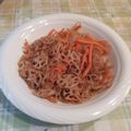 オレンジリング's cooksnap of when they made 具だくさんきんぴら.
