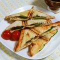 mmameco's cooksnap of when they made *:.｡.☆☆ さばサンド☆☆.｡.:*.