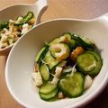 BiwacoJune's cooksnap of when they made きゅうりとちくわの酢の物.