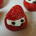 亜輝夜's cooksnap of when they made クリスマスに♡いちごのサンタ.
