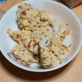 たかはしR's cooksnap of when they made おせちリメイク　伊達巻きで卵サラダ.
