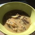 bon2sucre's cooksnap of when they made 根菜とシーチキンの酒粕汁✿.