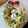 たーぼう嫁's cooksnap of when they made クリスマスリース☆彩りサラダ.