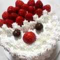 パインチェリー's cooksnap of when they made * サンタさんの ★クリスマスケーキ♪.