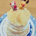 ゆーこリン♡'s cooksnap of when they made クリスマスホットケーキ.