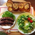 △▽食いしんぼう△▽'s cooksnap of when they made クリスマス⭐簡単⭐リースサラダ.