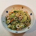 tsumusio's cooksnap of when they made 水菜とキャベツのゴマだれ和え.