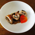 つっこ's cooksnap of when they made ネギのチキンロールソテー　柚子胡椒ソース.