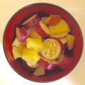 おからパウダー's cooksnap of when they made 簡単・素朴！さつまいもとリンゴの煮物♪.