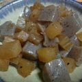 えんびふらい's cooksnap of when they made 大根とこんにゃくピリ辛煮(⌒‐⌒).
