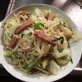 micco＊'s cooksnap of when they made スパムの素麺チャンプル.