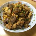 ゆうなxx's cooksnap of when they made 簡単＊焼き鳥と卵の炒め物＊.