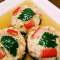 まちゃ☆彡's cooksnap of when they made 椎茸のかにカマ豆腐しんじょう.