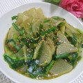 miyuki12's cooksnap of when they made ☆大根とわけぎとウインナのカレー炒め☆.