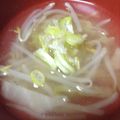ms303's cooksnap of when they made 激安!!もやしとキャベツの健康すーぷ.