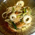 アネクメーネ's cooksnap of when they made 簡単副菜♪きゅうり竹輪もやしのごま和え.