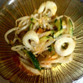アネクメーネ's cooksnap of when they made 簡単副菜♪きゅうり竹輪もやしのごま和え.
