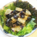 violar's cooksnap of when they made さつまいもと黒豆のサラダ.