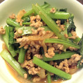 ノリ★'s cooksnap of when they made ♪新玉ねぎと小松菜の味噌炒め♪.