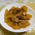 ＭＯＭＯちゃん's cooksnap of when they made 大根と豚バラのこっくり煮.