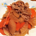 akemin119's cooksnap of when they made 我が家の定番！大根と豚バラの炒め煮.