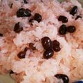 クックなお∞'s cooksnap of when they made 炊飯器で簡単～きらきらラブリーお赤飯❤.