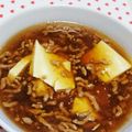 ★ちぃ★'s cooksnap of when they made 豆腐とひき肉の☆とろみスープ☆.