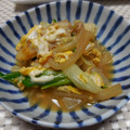 ゆうかりコアラ's cooksnap of when they made はくさいとだいこんのたまごとじ.
