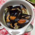 さぐわぁ's cooksnap of when they made ワインお供に♪ムール貝のアヒージョ.