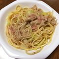 イズコッチ's cooksnap of when they made 春キャベツとキノコのパスタ.