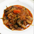 amjkao's cooksnap of when they made 豚ロースとたっぷり野菜のトマト煮込み.