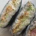 れみひめ's cooksnap of when they made サラダ稲荷風おにぎらず.