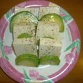ちっはりん's cooksnap of when they made 豆腐とアボカドのカプレーゼ風.