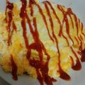 柳生十兵衛茜's cooksnap of when they made 超簡単☆引っくり返さないオムライス☆.