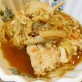 ♪でこ♪'s cooksnap of when they made おっきい肉団子と白菜の煮物.