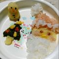 rina1030's cooksnap of when they made クリスマスな可愛い離乳食♡♥︎.