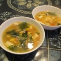 ジョングレ's cooksnap of when they made 崩し豆腐と卵の中華スープ わかめ入り.