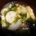 クックDAD's cooksnap of when they made 里芋とあおさの味噌汁.