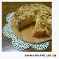 aimi816's cooksnap of when they made バナナとりんごのケーキ♪.